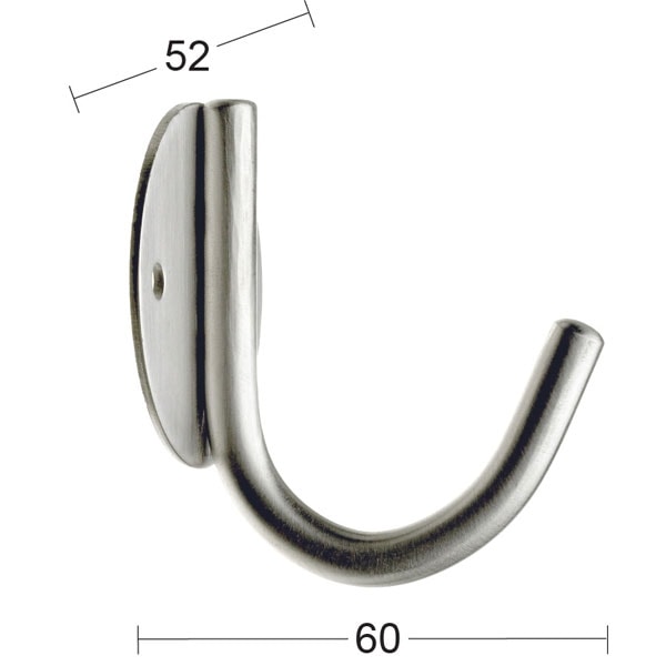 Habo frakkekrog Merkur stål rustfri