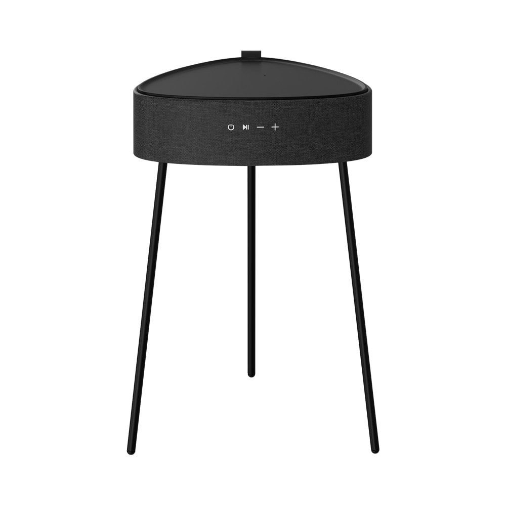 Sinox Bluetooth højttaler og bord i hvid H62 x D40 cm