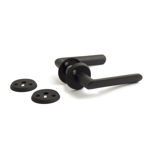 Habo New York dørgreb sort indvendig
