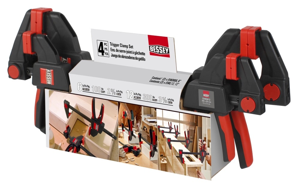 Bessey EZM/EZL enhåndstvingsæt