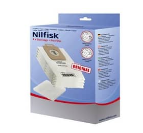Nilfisk filterposer til Nilfisk Select støvsuger 4 stk i pakke