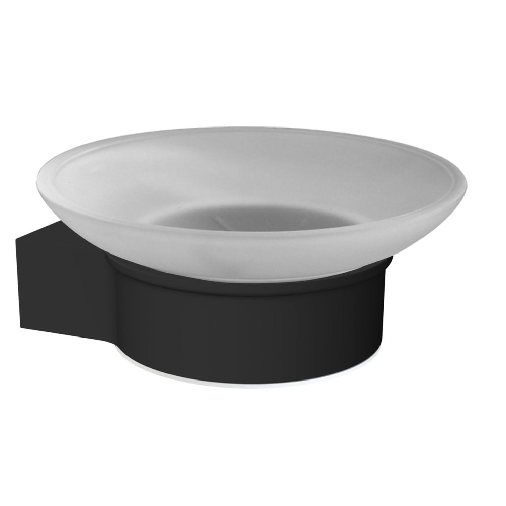 Allibert Loft Game væghængt sæbeholder i matsort