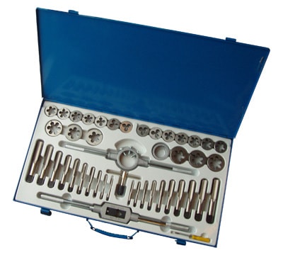 Hawk Gevindværktøjssæt M6-M24 HSS 45 dele