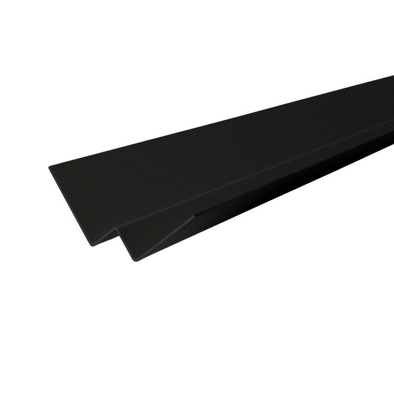 SCG Smartwood indvendig hjørneprofil sort 14 x 14 x 2500 mm