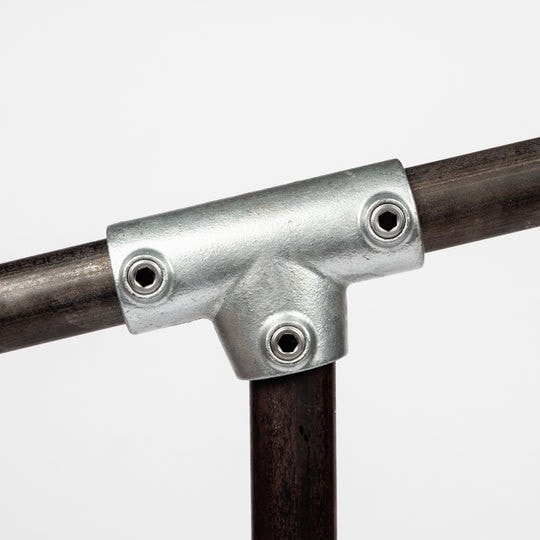 Clarrods Clamps CL204 justerbart t-stykke 4-10 gr. Ø48,3 mm