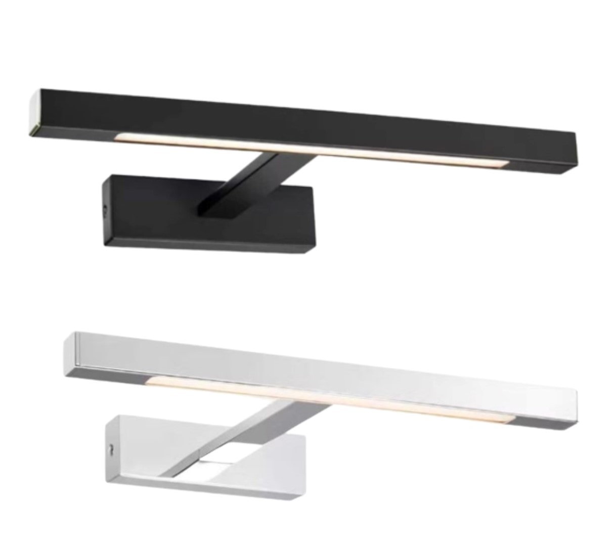 Bathlife Ljus LED skabsbelysning sort 6W IP44 600 mm