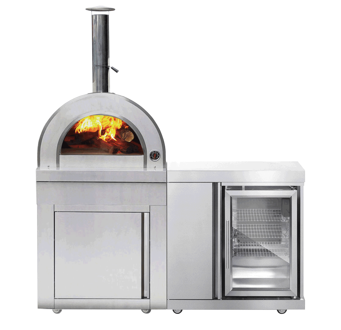 Myoutdoorkitchen Stainless Collection Baltimore fritstående udekøkken