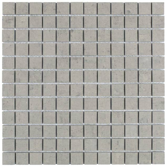 Arredo Archgres Light Grey mat mosaik 25 x 25 mm 30 x 30 cm pakke à 11 ark