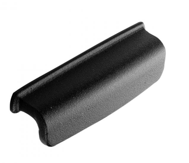 Beslag Design Art greb sort støbejern 96 mm
