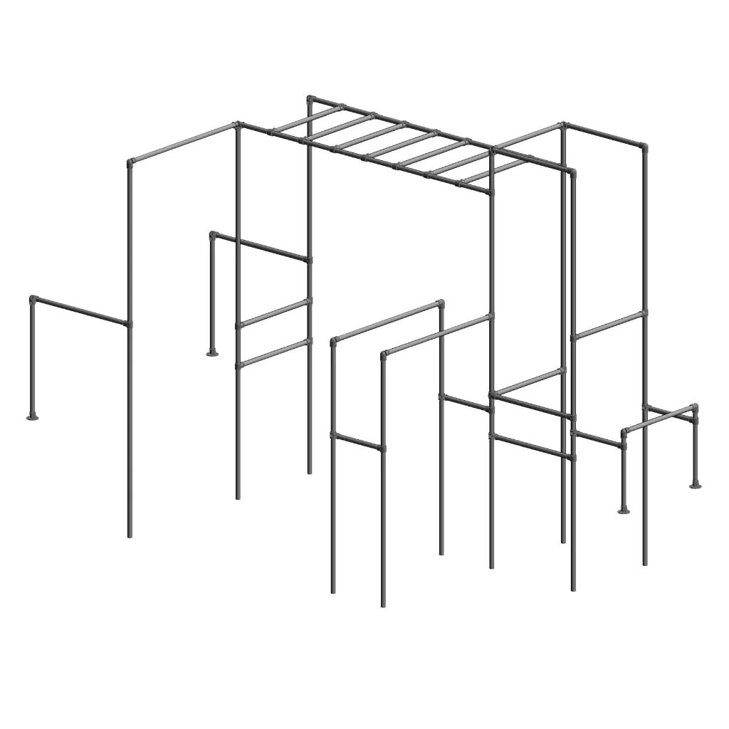 Clarrods Monty træningsstativ/klatrestativ