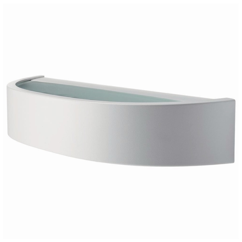 SG Curve LED væglampe i mat hvid 10W 3000K IP65