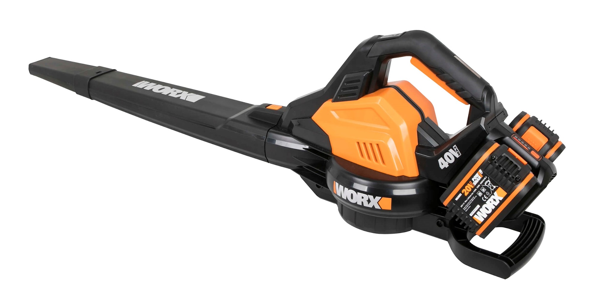 Worx WG583E.9 løvsuger/løvblæser 2x20V uden batteri og lader