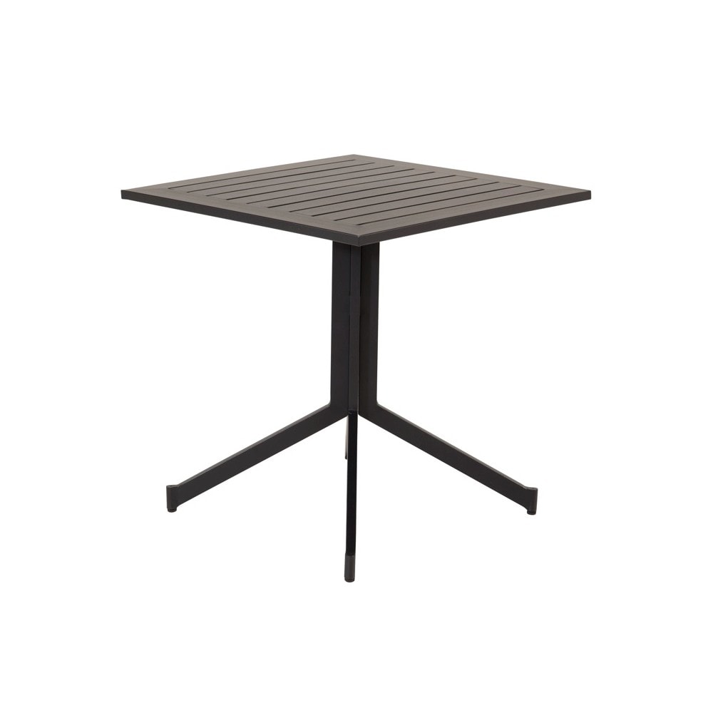 Venture Design Way cafébord i sort alu 70 x 70 cm