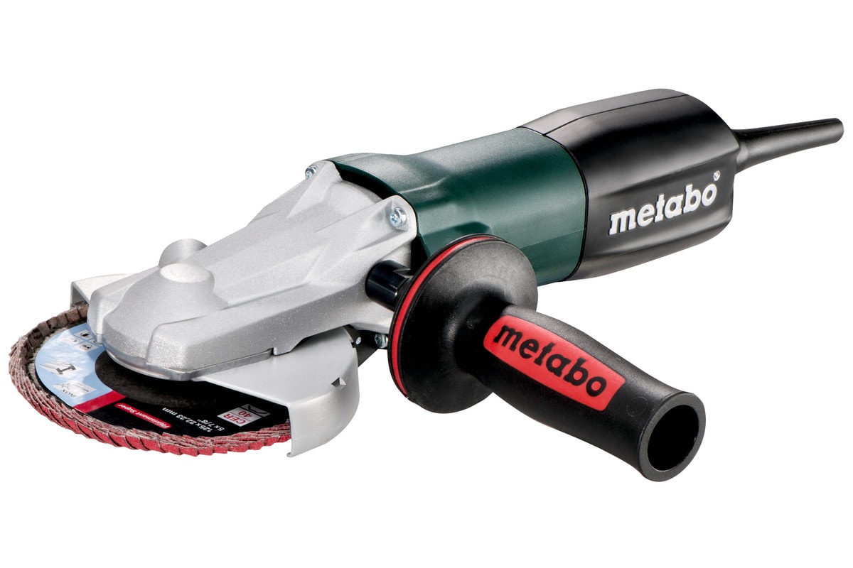 Metabo vinkelsliber med platt huvud WEF 9-125 Quick