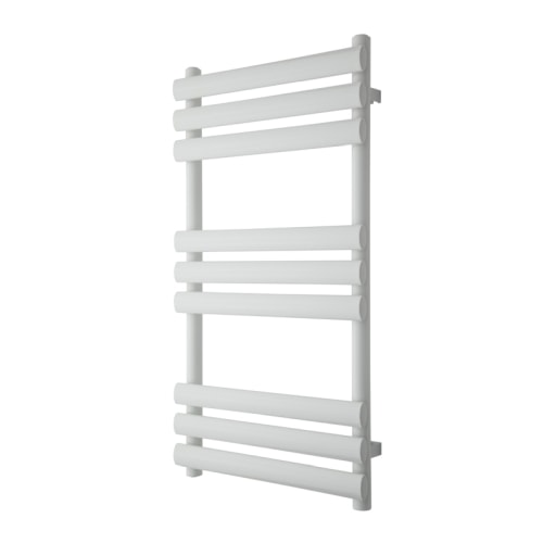 TVS Milo 9-500 håndklædetørrer i hvid 940 x 520 mm