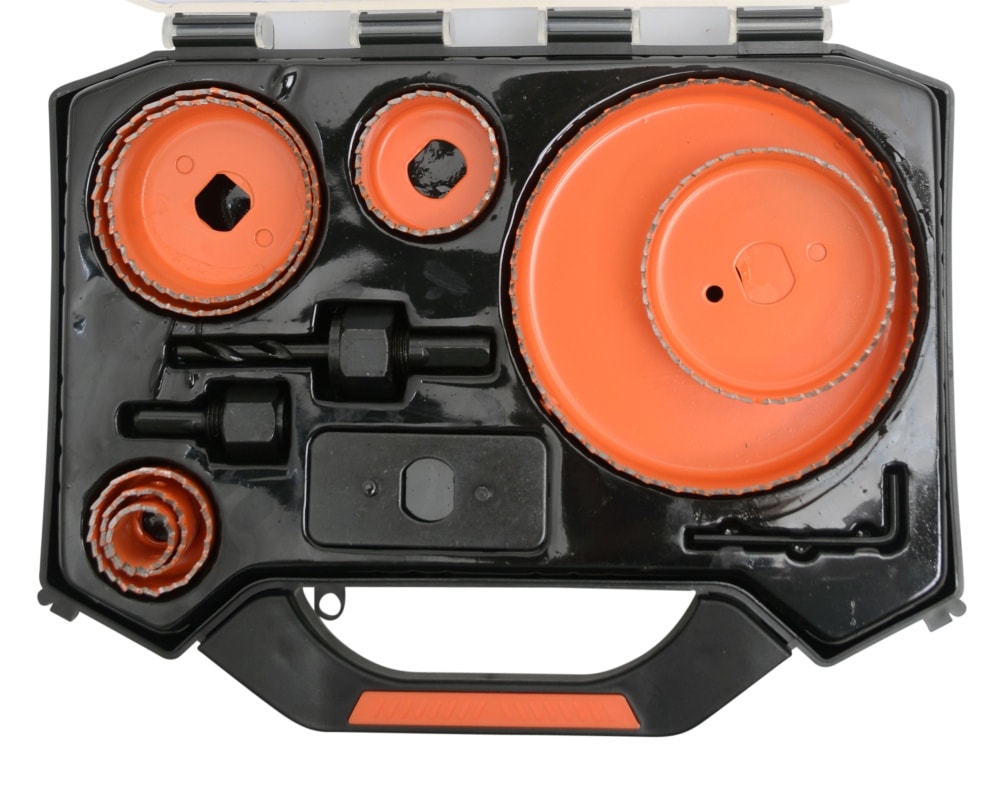 Boxer hulsavsæt 19-111 mm til tømrer.