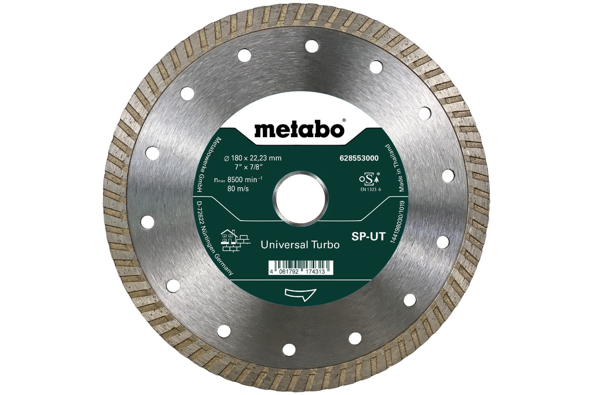 Metabo Diamantkapskiva Universal Turbo“ 180mm