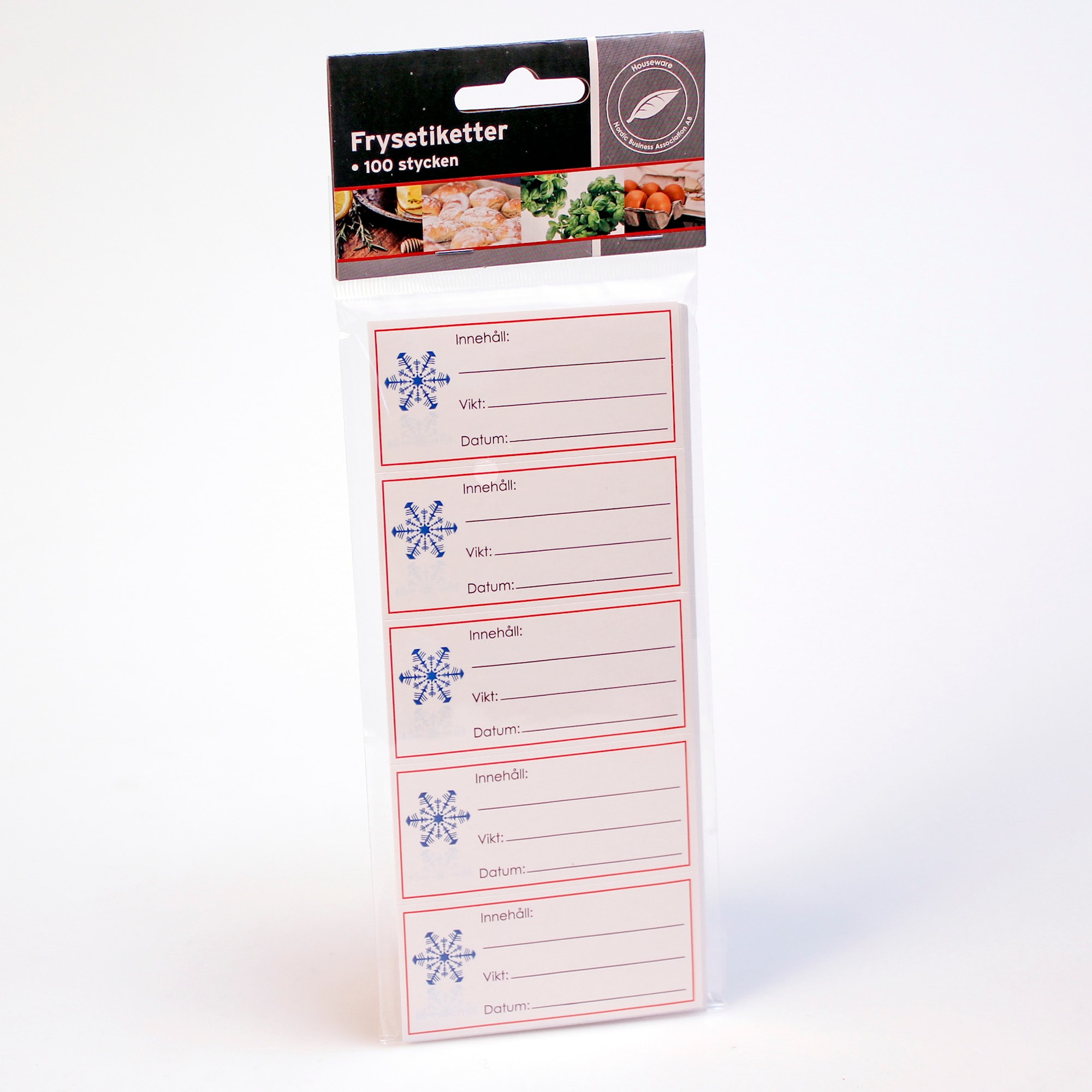 Frostetiketter 100 stk