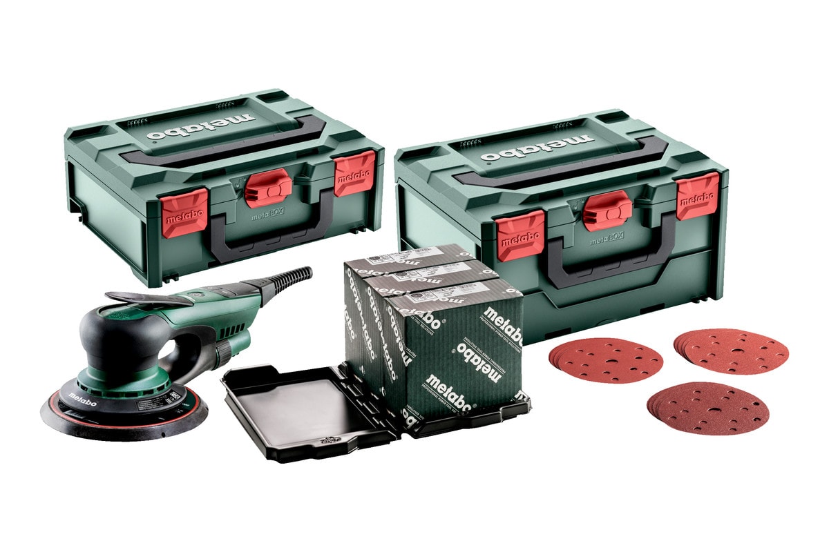 Metabo excentersliber SXE 150-2.5 BL Set