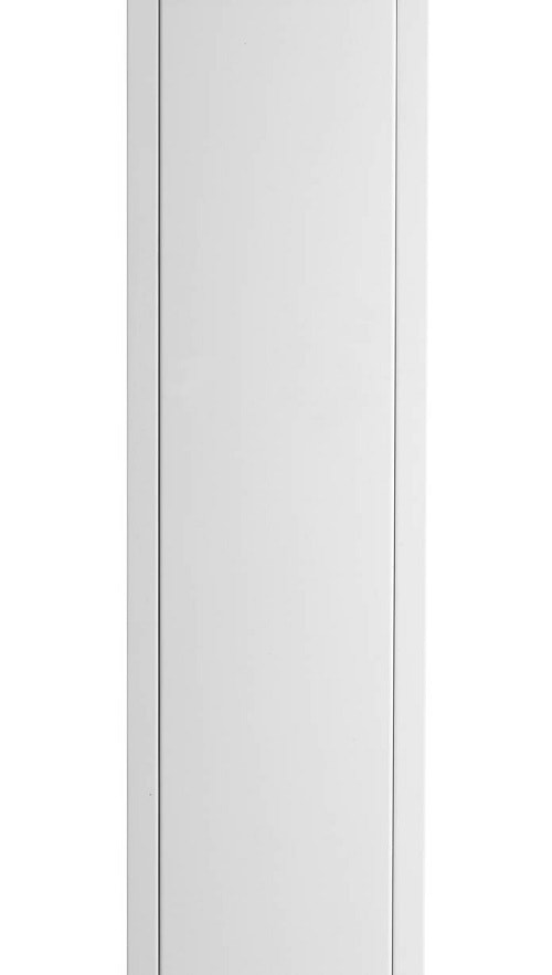 Postkasse stander Allux 1001.Sortlakeret m/rustfri front