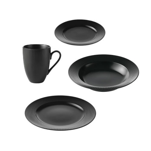 Aida Groovy stel i sort 16 dele