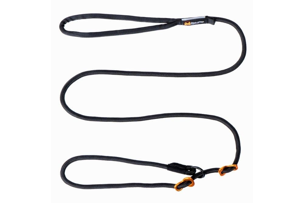 Non-Stop Dogwear Retriever Leash Black 1,6 m