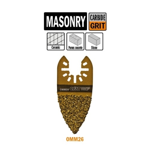 CMT Multicut HW Grit rasp dobbeltsidet til murværk 35 mm