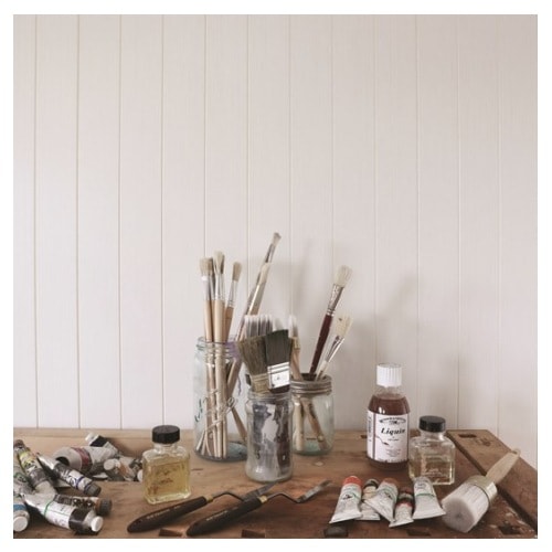 Huntonit Faspanel 8 Board vægpanel hvid 11 x 600 x 2740 mm pk. à 3,29 m2