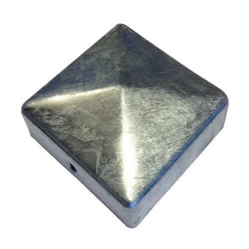 NSH stolpehat galvaniseret 97 x 97 mm