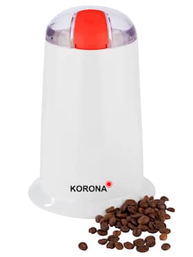 Korona 26010 kaffekværn hvid/rød til 40 gram 140W