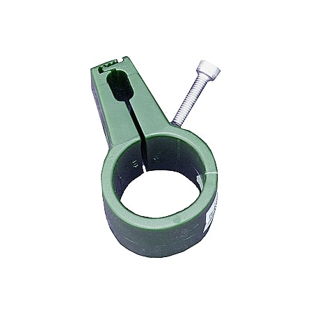 Hortus Enkelt beslag til panelhegn Ø 60 mm i grøn til brug ved lågestolper