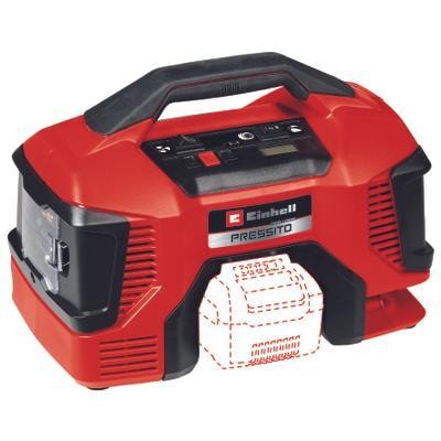 Einhell Pressito 18/21 kompressor 18V uden batteri og lader