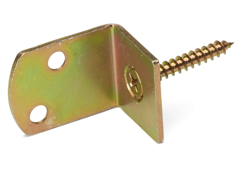 Habo stakitholder gulkromat med skrue 4 stk.