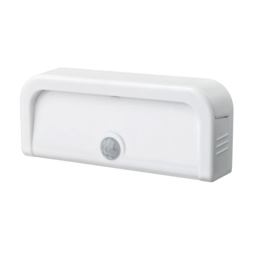 Mr Beams Mini Stick Anywhere Light sensorlampe på batteri i hvid