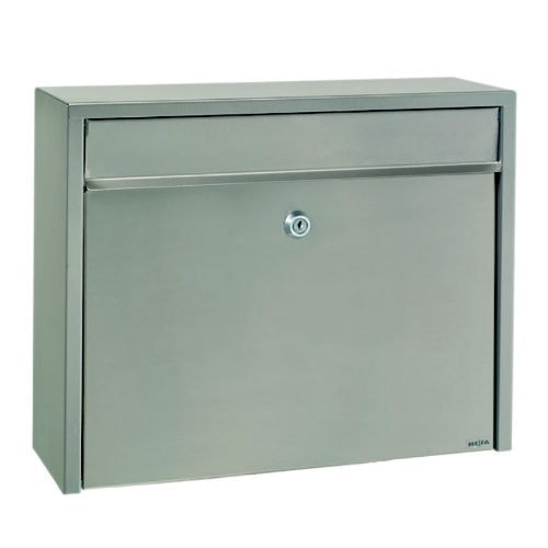 MEFA Classic B99 Minuet postkasse i basaltgråmed lille sikkerhedslås
