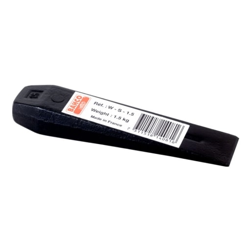 Bahco brændekile i stål lige 1500 gram