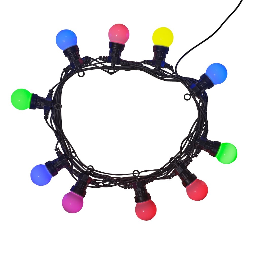 Denver SLP-510 Smart LED partylight med 10 pærer Tuya kompatibel