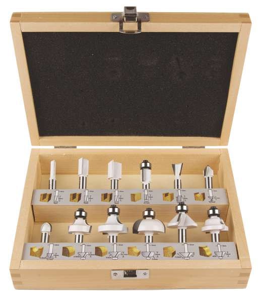 Makita FRÆSESÆT 12 STK.