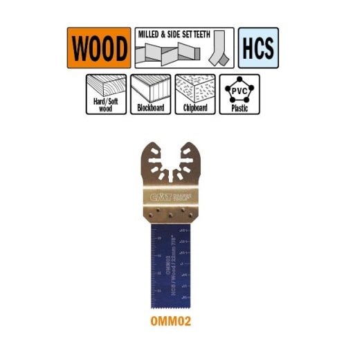 CMT Multicut HCS klinge til træ og plast 22 mm