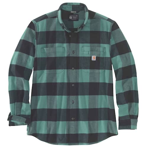 Carhartt Flannel skjorte grøn str. S