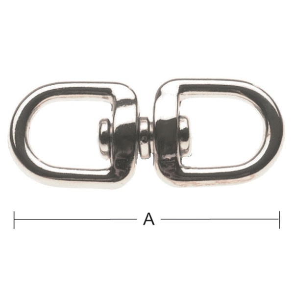 Habo svirvel Elforzinket 45 mm