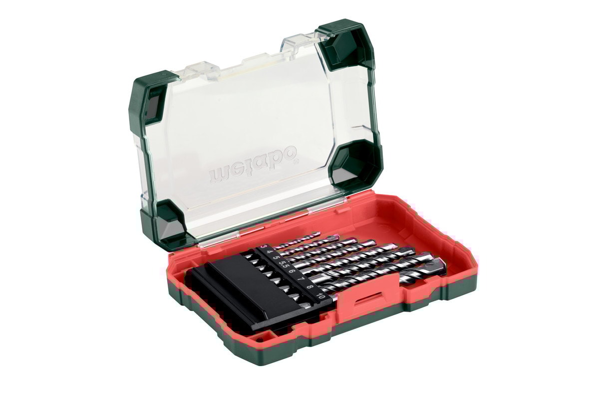 Metabo murborkassette med 8 bor Ø 3-10 mm.