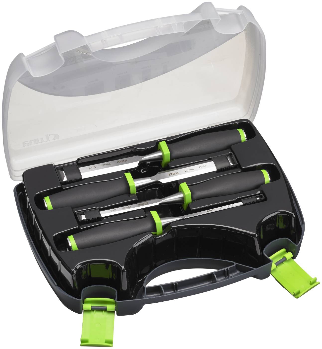 Luna stemmejernssæt 6-12-20-25 mm