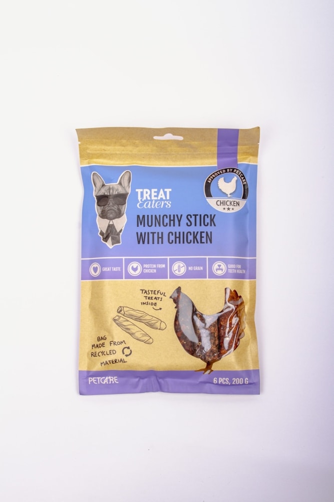 Petcare Munch Kyllingerulle, 6-pak