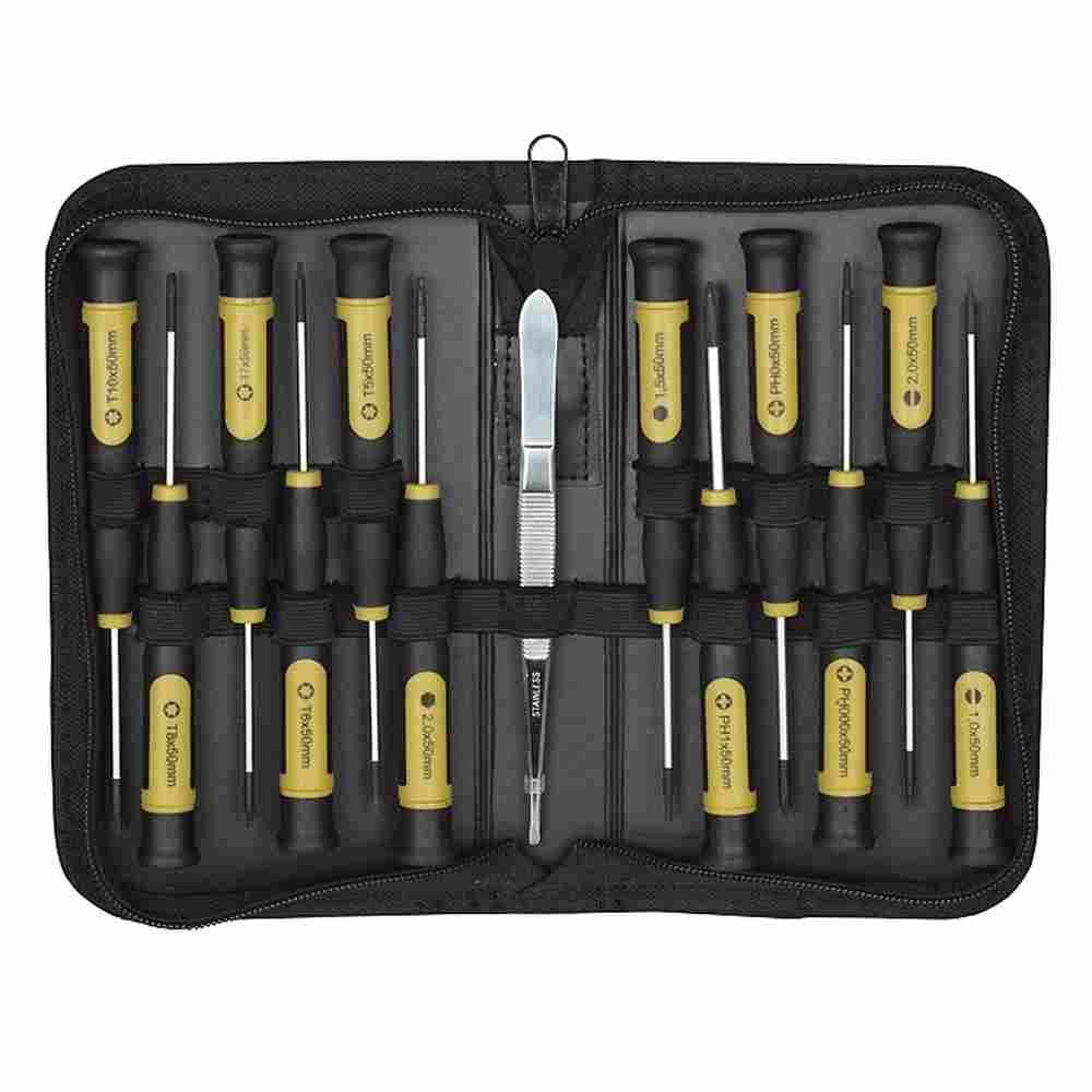 Proxxon Micro skruetrækkersæt i lille taske 13 dele