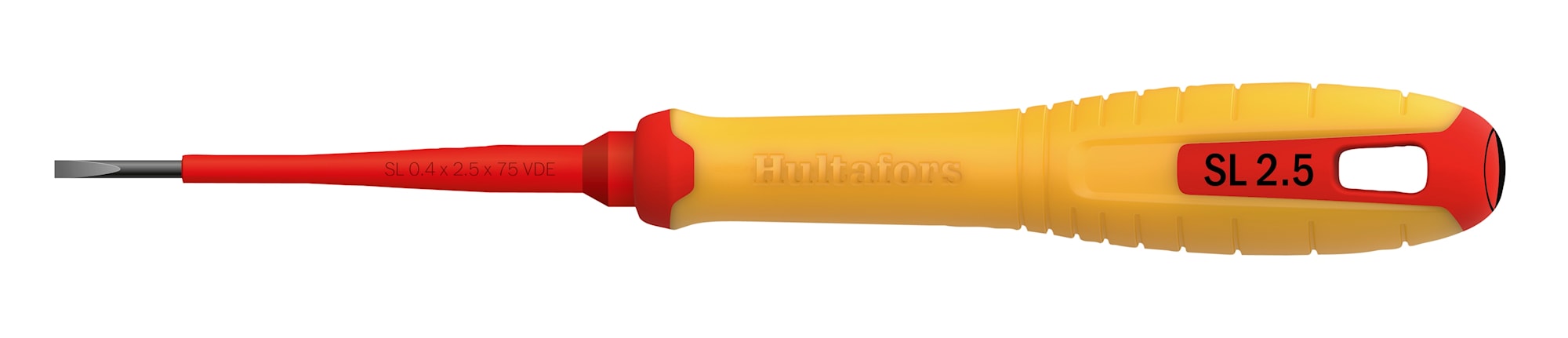 Hultafors VDE ligekærv skruetrækker SL 1,2 x 6,5 x 150 VDE