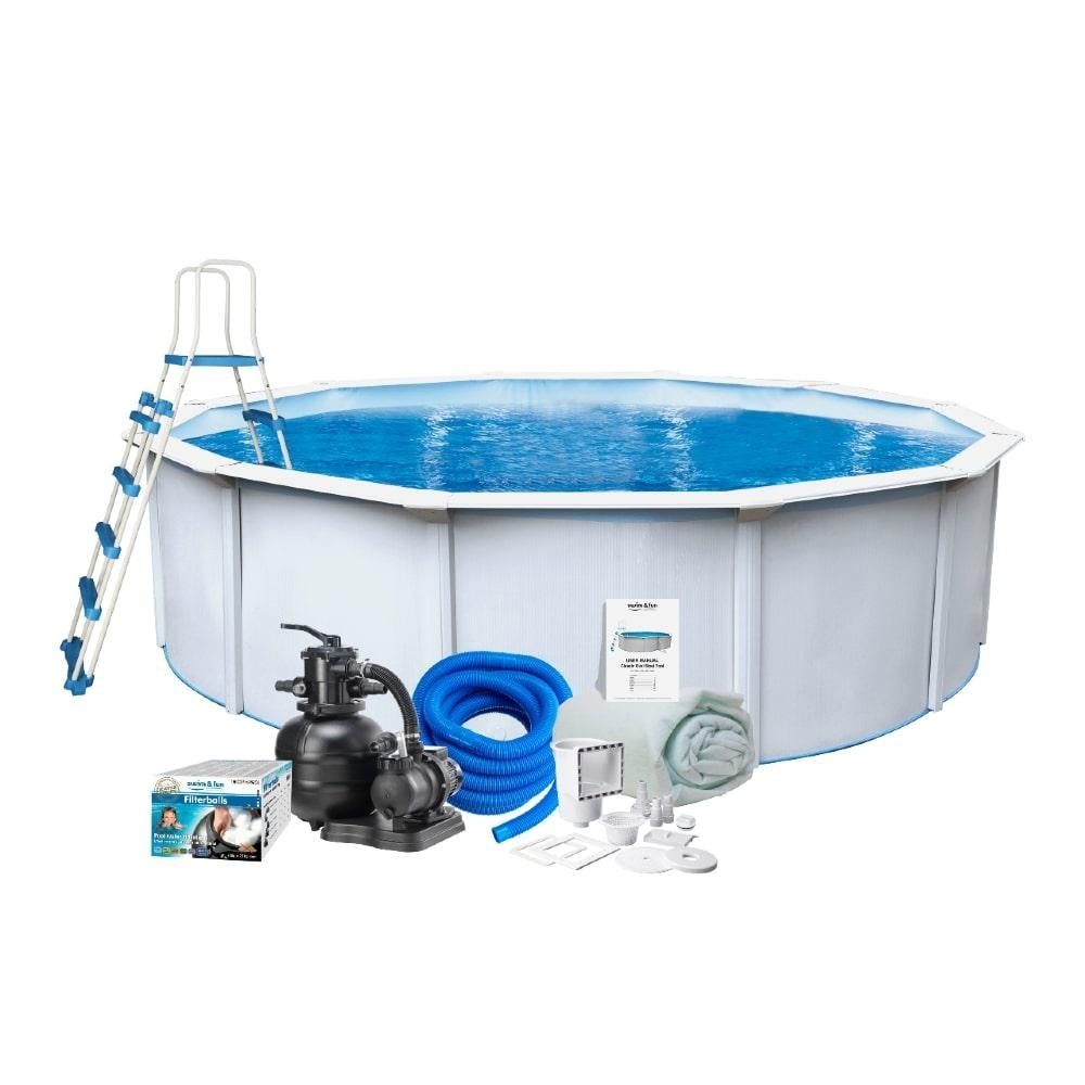 Swim & Fun Premium pool rund Ø460 x 120 cm 17.450 liter