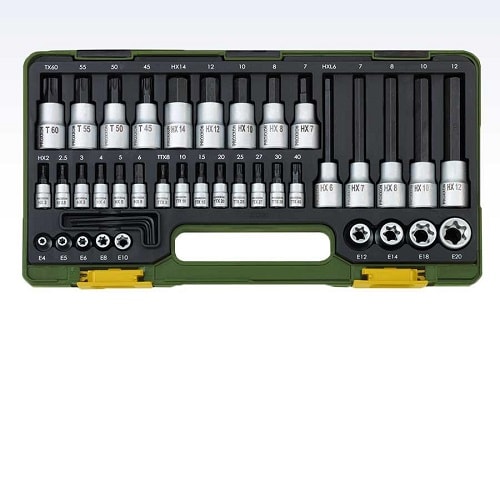 Proxxon specialsæt til torx og unbrako med 41 dele