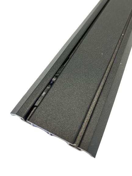 Svalk KG 50 bundskinne med spor sort