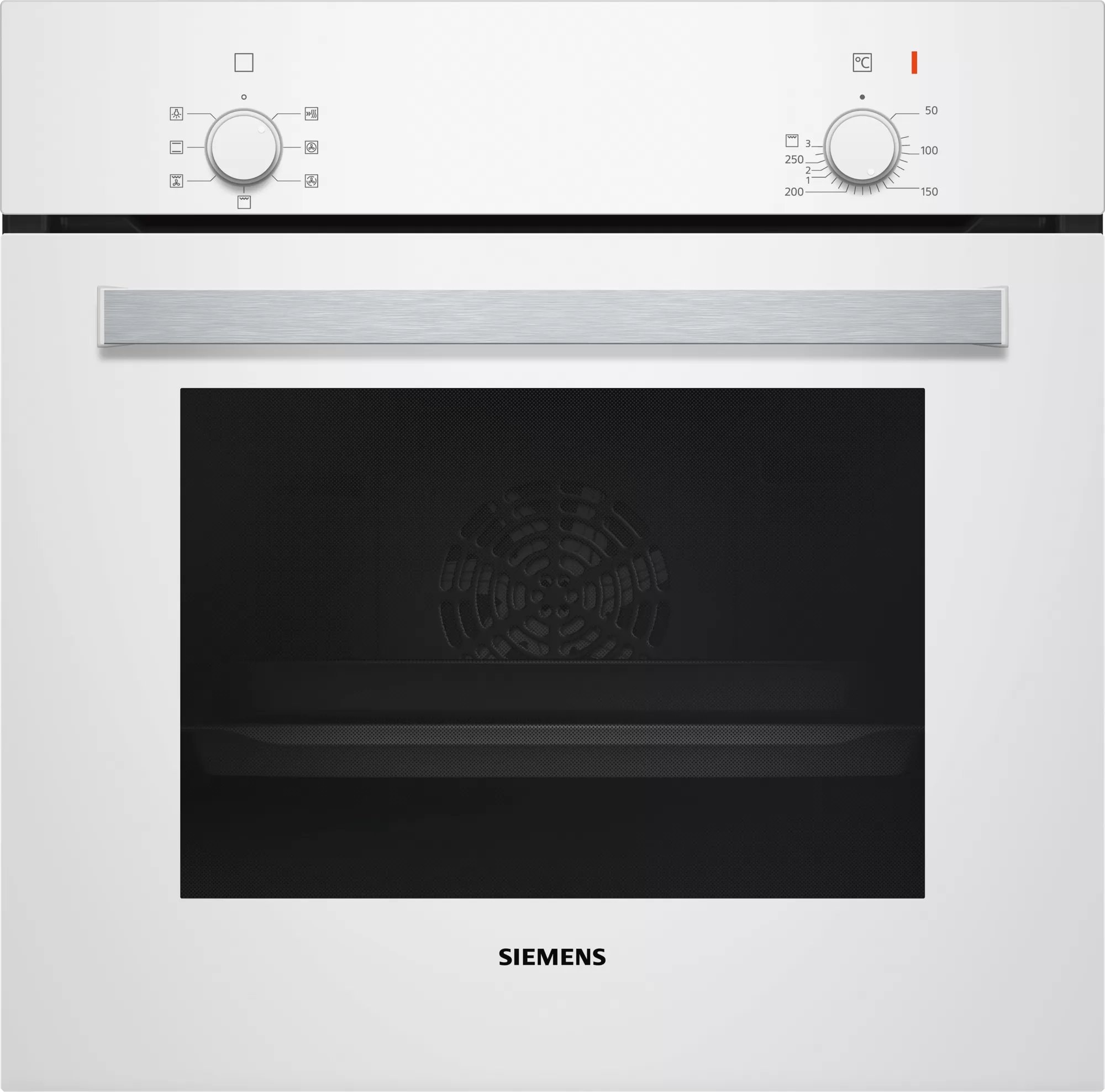 Siemens iQ100 indbygningsovn hvid 66L 60 x 60 cm HB010FBV1S